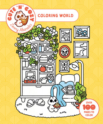 Cover Image for Cute'n'cozy Coloring World -- Zenny Abanales, Paperback