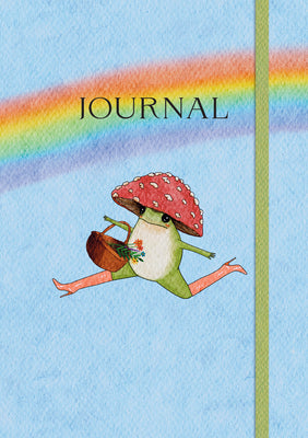 Cover Image for The Little Frog Journal: A Beautiful 160-Page Lined Journal Featuring the Internet's Beloved Mushroom Frog, from the Artist Maybell Eequay -- Maybell Eequay, Paperback