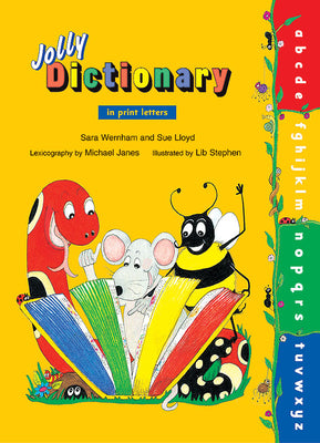 Cover Image for Jolly Dictionary: In Print Letters (American English Edition) -- Sara Wernham, Paperback