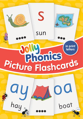Cover Image for Jolly Phonics Picture Flash Cards: In Print Letters -- Sara Wernham, Cards