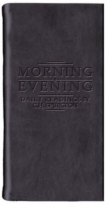 Cover Image for Morning and Evening - Matt Black: Daily Readings by C. H. Spurgeon -- Charles Haddon Spurgeon, Hardcover