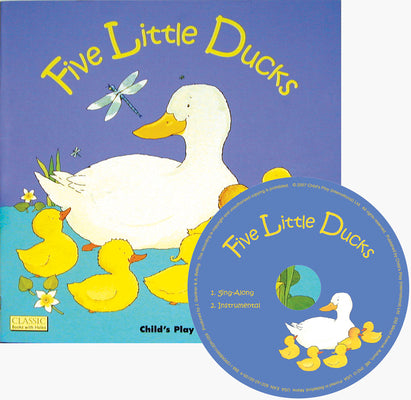 Cover Image for Five Little Ducks [With CD (Audio)] -- Penny Ives, Paperback