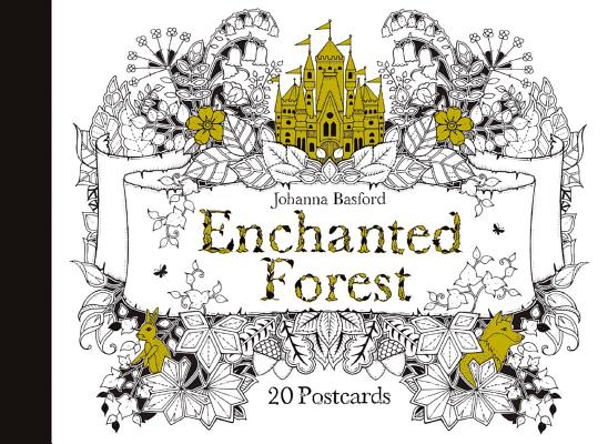 Cover Image for Enchanted Forest Postcards: 20 Postcards -- Johanna Basford, Novelty