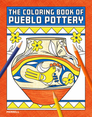 Cover Image for The Coloring Book of Pueblo Pottery -- Brian Vallo, Paperback