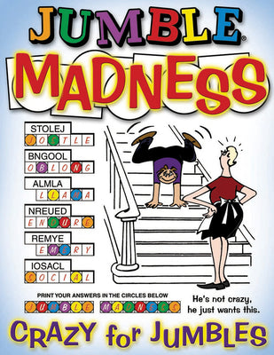 Cover Image for Jumble(r) Madness: Crazy for Jumbles(r) -- Tribune Media Services, Paperback