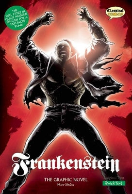 Cover Image for Frankenstein the Graphic Novel: Quick Text -- Mary Shelley, Paperback