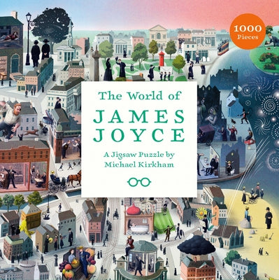Cover Image for The World of James Joyce 1000 Piece Puzzle: And Other Irish Writers: A 1000 Piece Jigsaw Puzzle -- Michael Kirkham, Other