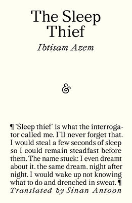 Cover Image for The Sleep Thief -- Ibtisam Azem, Paperback