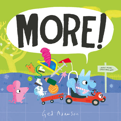Cover Image for More! -- Ged Adamson, Hardcover