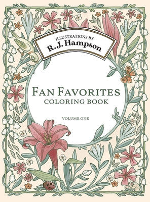 Cover Image for Fan Favorites Coloring Book -- R. J. Hampson, Hardcover