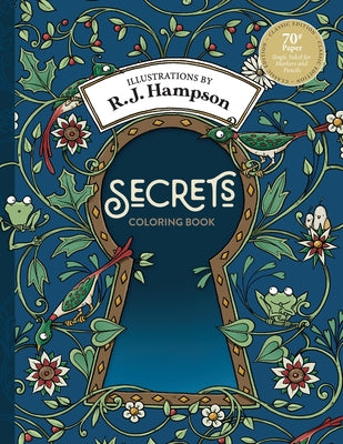 Cover Image for Secrets Coloring Book -- R. J. Hampson, Paperback