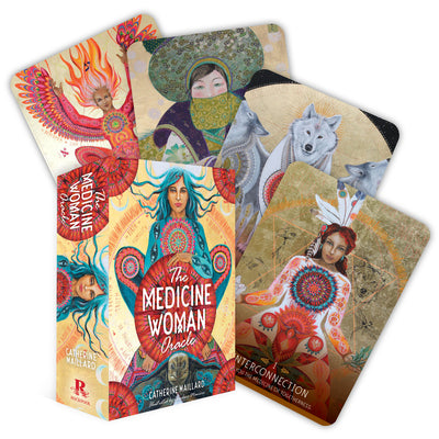 Cover Image for The Medicine Woman Oracle: Discover the Archetypes of the Divine Feminine -- Catherine Maillard, Other