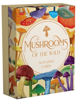 Cover Image for Mushrooms of the Wild: 54 Playing Cards -- Marta Zafra, Paperback