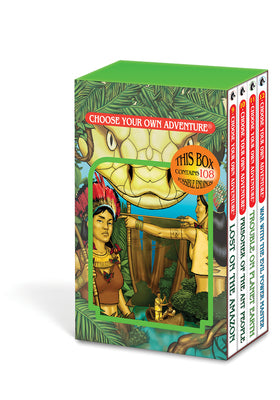 Cover Image for Choose Your Own Adventure 4-Book Boxed Set #3 (Lost on the Amazon, Prisoner of the Ant People, Trouble on Planet Earth, War with the Evil Power Master -- R. a. Montgomery, Mixed Media Product