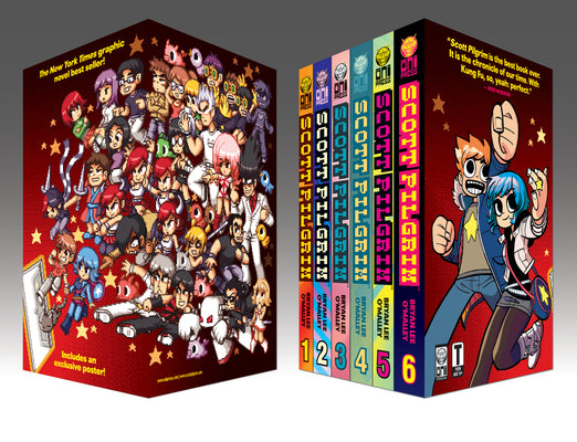 Cover Image for Scott Pilgrim Precious Little Slipcase Collection [With Poster] -- Bryan Lee O'Malley, Boxed Set