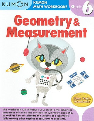 Cover Image for Kumon Grade 6 Geometry and Measurement -- Kumon Publishing, Paperback