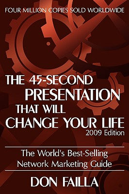 Cover Image for The 45 Second Presentation That Will Change Your Life -- Don Failla, Paperback