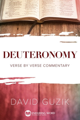 Cover Image for Deuteronomy -- David Guzik, Paperback