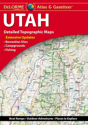 Cover Image for Delorme Atlas & Gazetteer Utah -- Delorme, Paperback