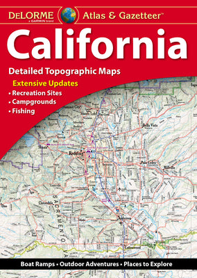 Cover Image for Delorme Atlas & Gazetteer California -- Delorme, Other