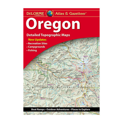 Cover Image for Delorme Atlas & Gazetteer Oregon 10e -- Delorme, Paperback