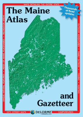 Cover Image for Delorme Atlas & Gazetteer Maine -- Delorme, Paperback