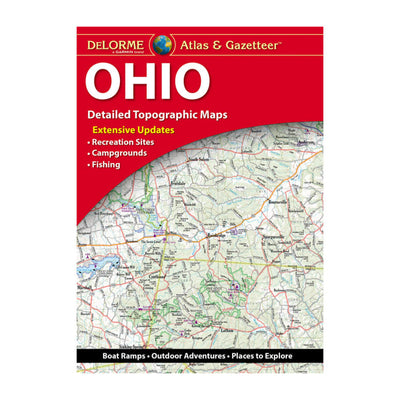 Cover Image for Delorme Atlas & Gazetteer Ohio 13e -- Delorme, Paperback