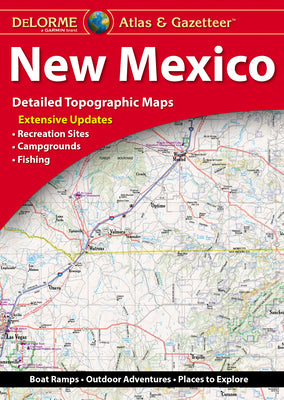Cover Image for Delorme Atlas & Gazetteer New Mexico 9e -- Delorme, Other