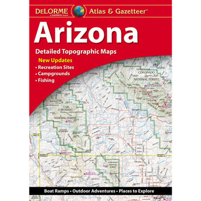 Cover Image for Delorme Atlas & Gazetteer: Arizona -- Rand McNally, Other