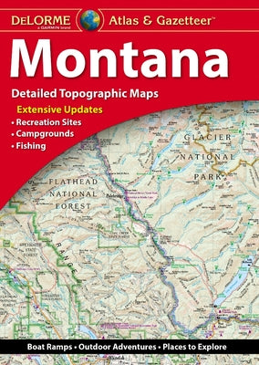 Cover Image for Delorme Atlas & Gazetteer: Montana -- Rand McNally, Other