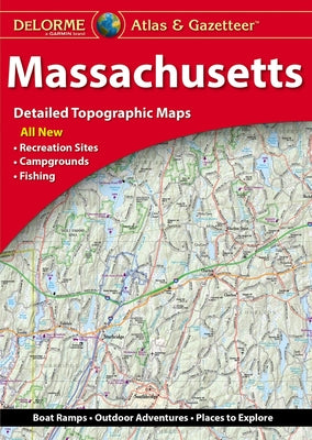 Cover Image for Delorme Atlas & Gazetteer Massachusetts -- Delorme, Other