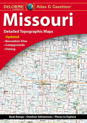 Cover Image for Delorme Atlas & Gazetteer: Missouri -- Delorme, Paperback