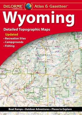 Cover Image for Delorme Atlas & Gazetteer: Wyoming -- Delorme, Paperback