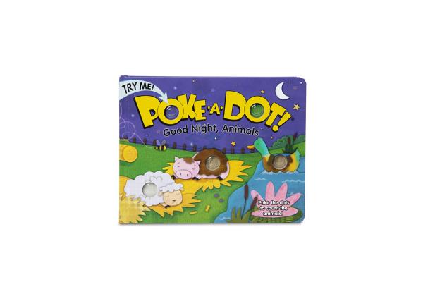 Cover Image for Poke-A-Dot: Goodnight, Animals -- Melissa & Doug, Hardcover