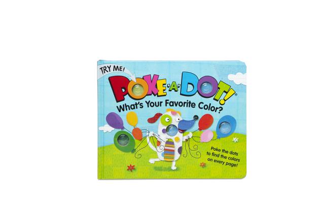 Cover Image for Poke-A-Dot: Favorite Color -- Melissa & Doug, Hardcover