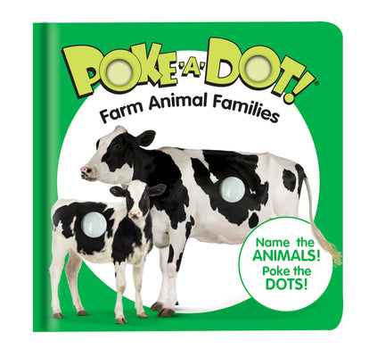 Cover Image for Poke-A-Dot: Farm Animal Families -- Melissa & Doug, Board Books