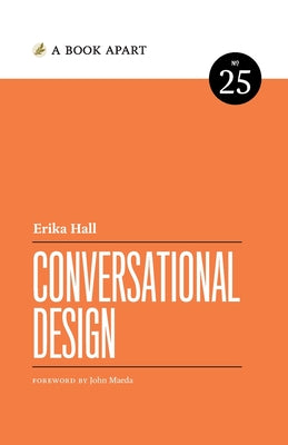 Cover Image for Conversational Design -- Erika Hall, Paperback