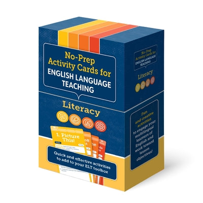 Cover Image for No-Prep Activity Cards for English Language Teaching: Literacy -- Annita Stell, Other