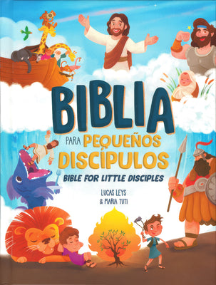 Cover Image for Biblia Para Pequeños Discípulos, Bilingüe (Bible for Little Disciples, Bilingual) -- Lucas Leys, Hardcover