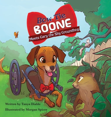 Cover Image for Bow Tie Boone Meets Gary the Shy Groundhog -- Tanya Diable, Hardcover
