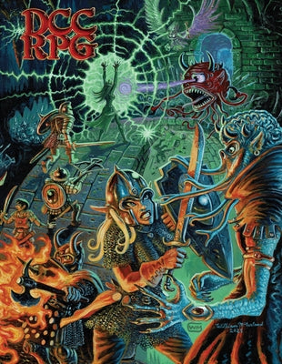 Cover Image for Dungeon Crawl Classics Core Rulebook - William McAusland Cover -- Joseph Goodman, Hardcover