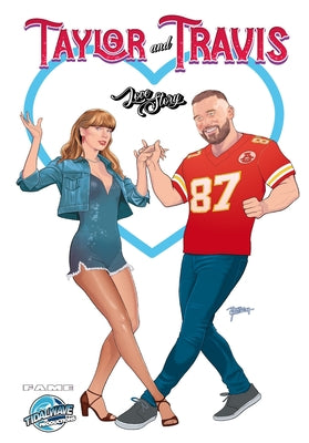 Cover Image for Fame: Taylor Swift and Travis Kelce: A LOVE STORY -- Michael Frizell, Paperback