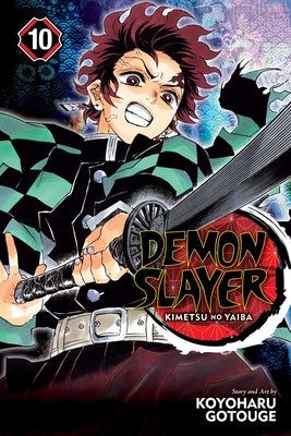 Cover Image for Demon Slayer: Kimetsu No Yaiba, Vol. 10 -- Koyoharu Gotouge, Paperback