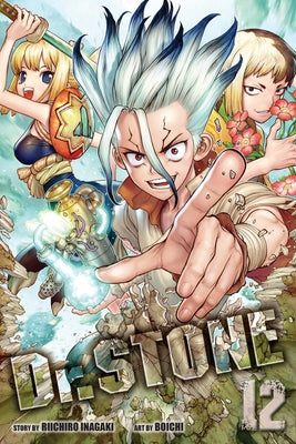 Cover Image for Dr. Stone, Vol. 12: The Secret of Petrification -- Riichiro Inagaki, Paperback