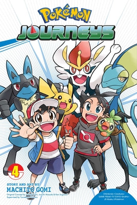 Cover Image for Pokémon Journeys, Vol. 4 -- Machito Gomi, Paperback