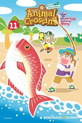 Cover Image for Animal Crossing: New Horizons, Vol. 11: Deserted Island Diary -- Kokonasu Rumba, Paperback