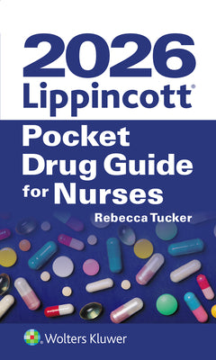 Cover Image for 2026 Lippincott Pocket Drug Guide for Nurses -- Rebecca Tucker, Paperback