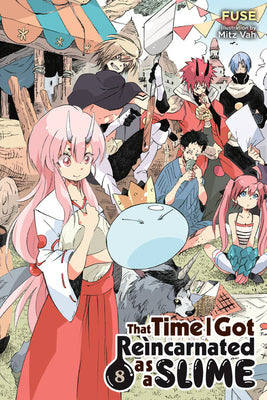 Cover Image for That Time I Got Reincarnated as a Slime, Vol. 8 (Light Novel): Volume 8 -- Fuse, Paperback