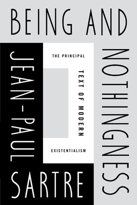 Cover Image for Being and Nothingness -- Jean-Paul Sartre, Paperback