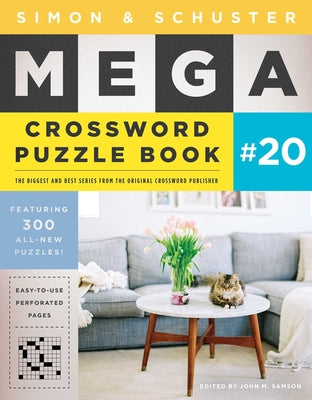 Cover Image for Simon & Schuster Mega Crossword Puzzle Book #20 -- John M. Samson, Paperback